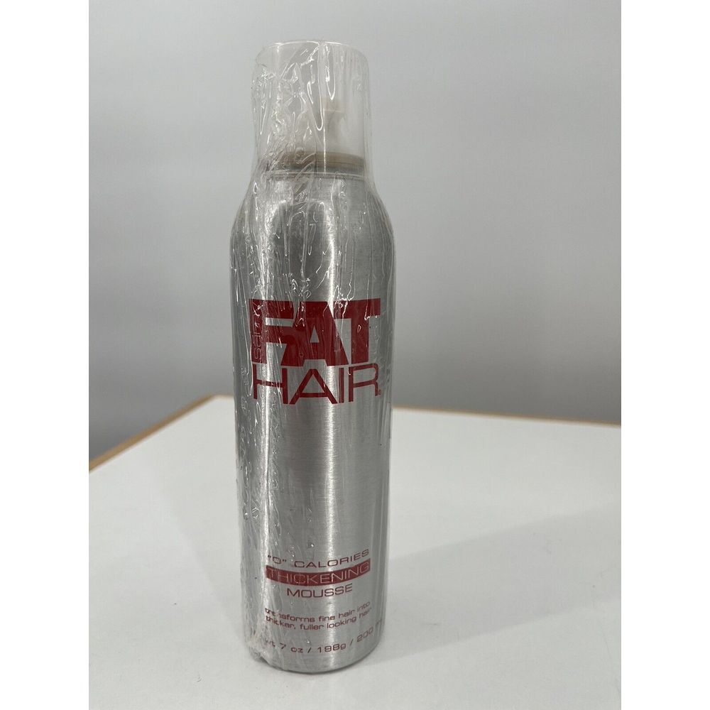 RARE Samy Fat Hair "0" Calories‎ Thickening Mousse 7 oz